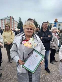 Вручение правительственных наград на фестивале «Сумбуля»
