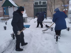 Акция «Снежный субботник» в Стерлитамакском районе