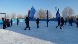 Открытие хоккейной коробки