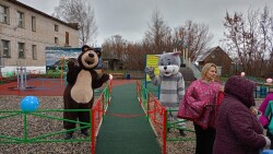 Открытие Детской игровой площадки в с.Забельское