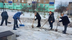 Участие в проведении субботников