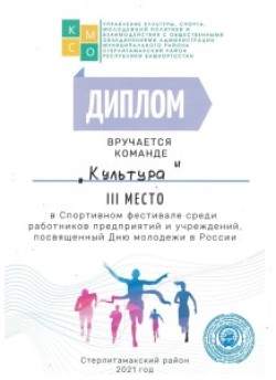 Спортивный фестиваль среди работников предприятий и учреждений, посвященный Дню молодежи