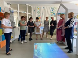 Визит коллег со Стерлитамака в Наумовскую модельную библиотеку
