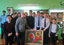 Интерактивный час «Татарский орнамент в технике Эбру»