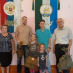 7семья у штандарта